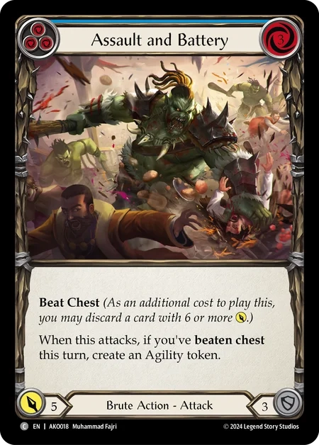 Heavy Hitters Rhinar Pre-constructed Blitz Deck