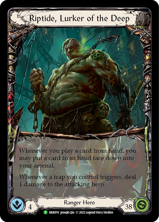 Riptide, Lurker of the Deep (Promo) - Flesh & Blood TCG