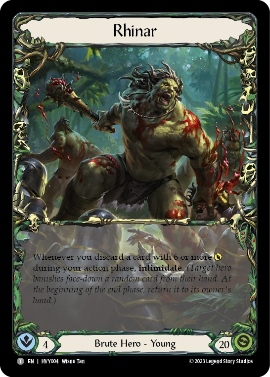New Rhinar Draft Deck