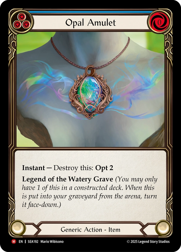 FaBrary | Opal Amulet