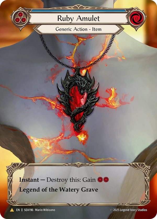 FaBrary | Ruby Amulet